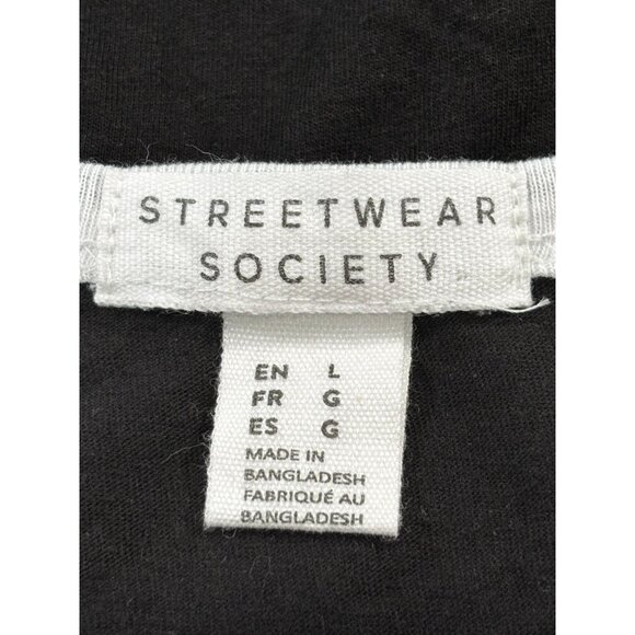 Cactus Graphic Ringer Tee "Cant Touch This" By Streetwear Society L - Picture 4 of 11